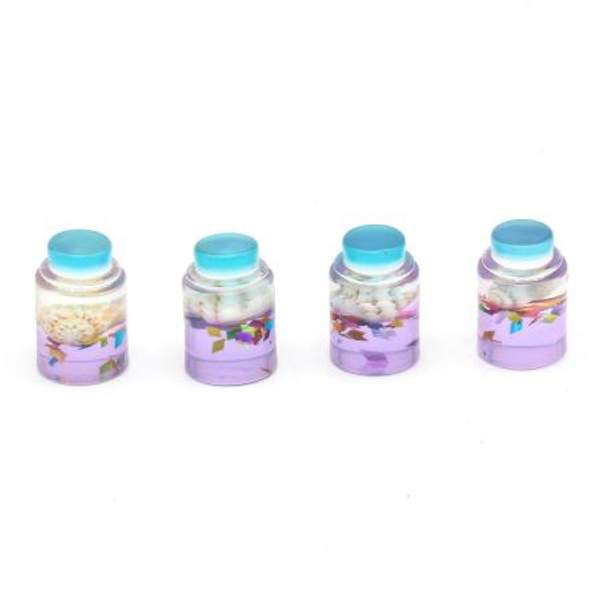AR1276 Баночки мини декор. 2см, 4шт/упак