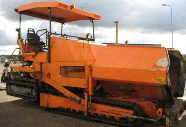 Аренда асфальтоукладчика Dynapac до 6 метров в СПб