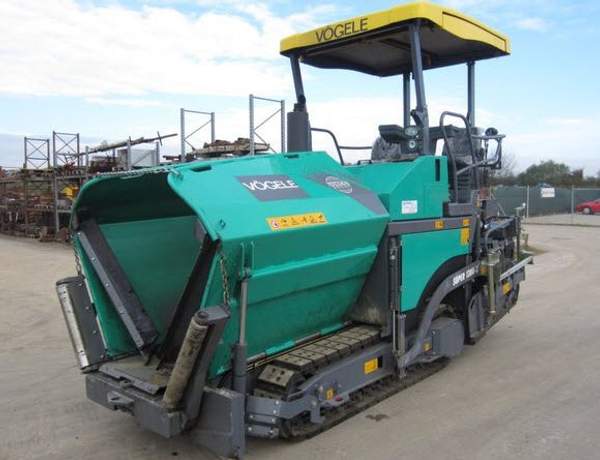 Аренда асфальтоукладчика Vogele 1300-2 super от собственника в СПб
