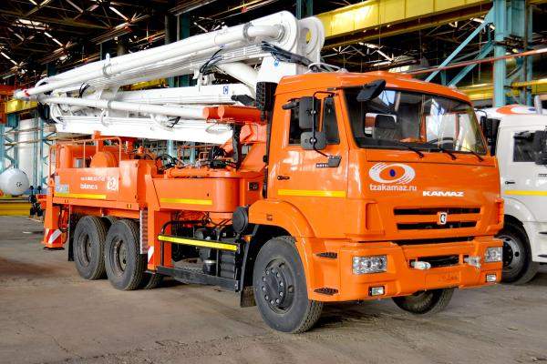 Аренда автобетононасоса КАМАЗ АБН 75/21 - 21 м