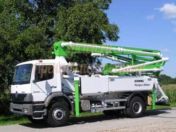 Аренда автобетононасоса MERCEDES Schwing - 24 м