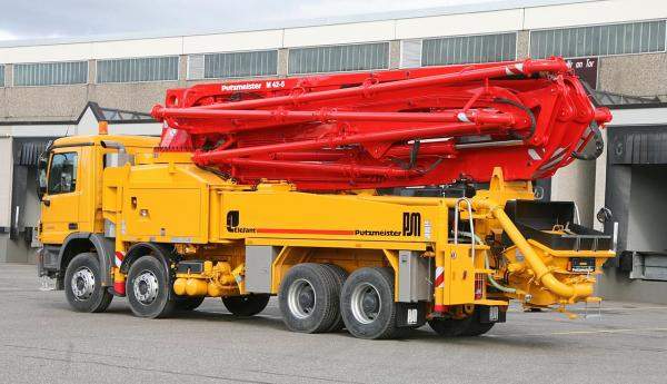 Аренда автобетононасоса PUTZMEISTER 42М