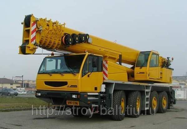 Аренда автокрана 90 тонн в Санкт-Петербурге и ЛО