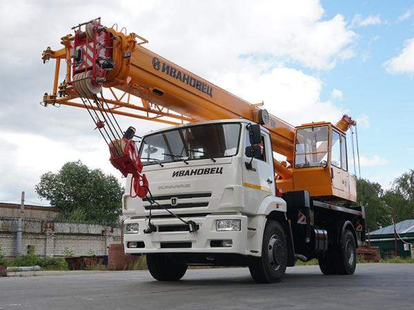 Аренда автокрана, крана Ивановец КС-357714 тонн