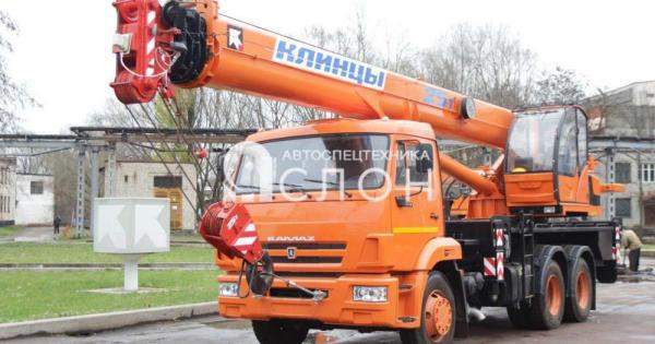 Аренда автокрана, крана Клинцы КС-55713-1К-3