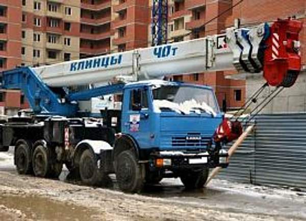 Аренда автокрана, крана Клинцы КС-65719-1К