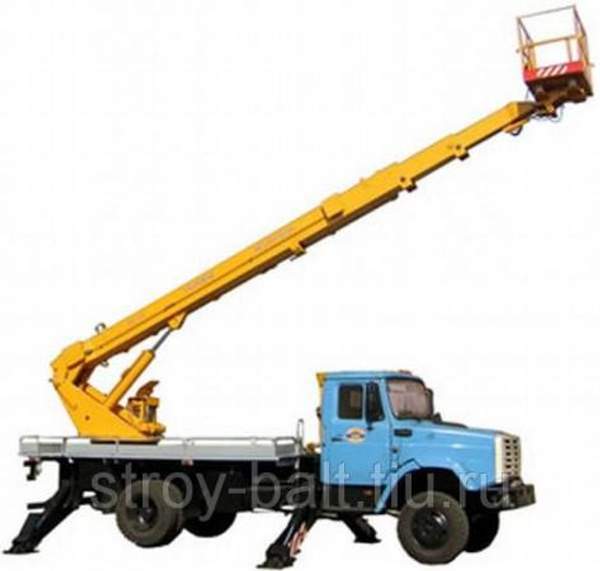 Аренда автовышки 15 м в Санкт-Петербурге и ЛО