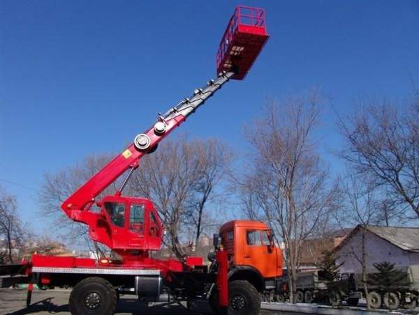 Аренда автовышки 26м