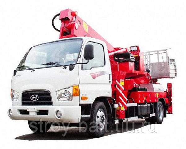 Аренда автовышки Hyundai Телескоп 21 м.