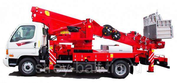 Аренда автовышки Hyundai телескоп 25 м