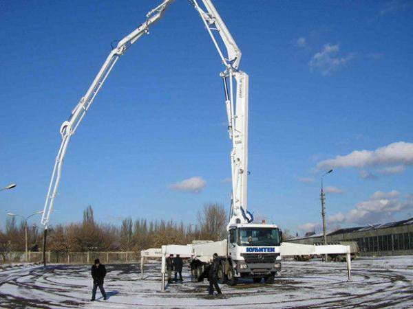 Аренда бетононасоса 24 м