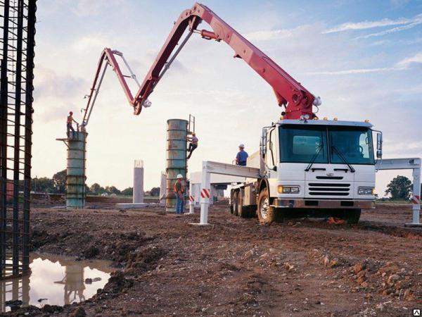 Аренда бетононасоса от 18 м до 72 м