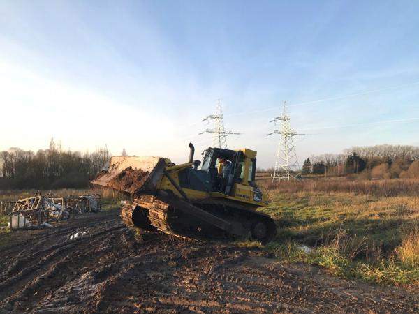 АРЕНДА БУЛЬДОЗЕРА ОТ 14 до 25 тонн.