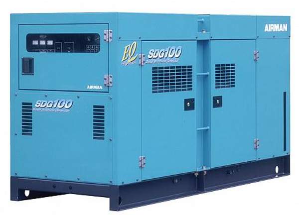 Аренда дизельного генератора AIRMAN SDG 150S 100 кВт