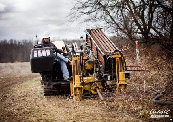 Аренда ГНБ установки. Горизонтальное бурение.
