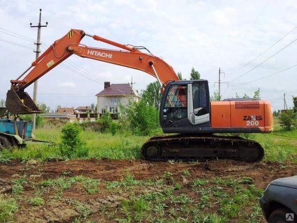 Аренда гусеничного экскаватора Hitachi ZX200