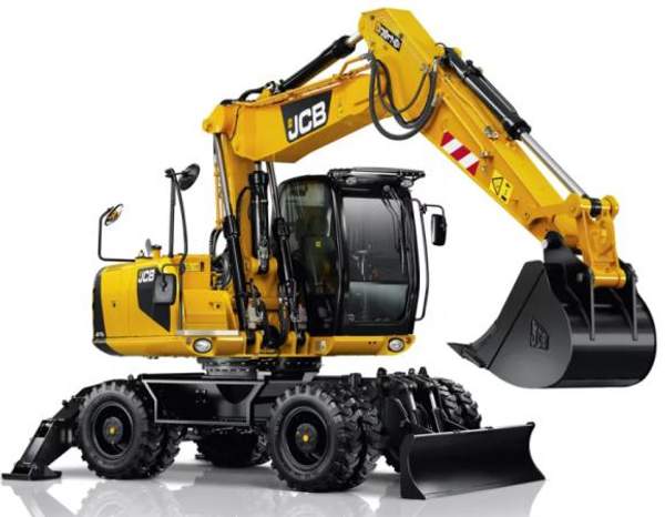 Аренда колесного экскаватора