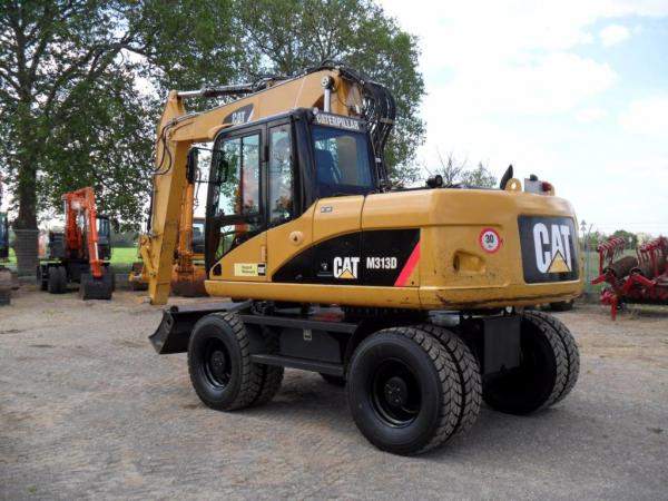 Аренда колёсного экскаватора Caterpillar M313D