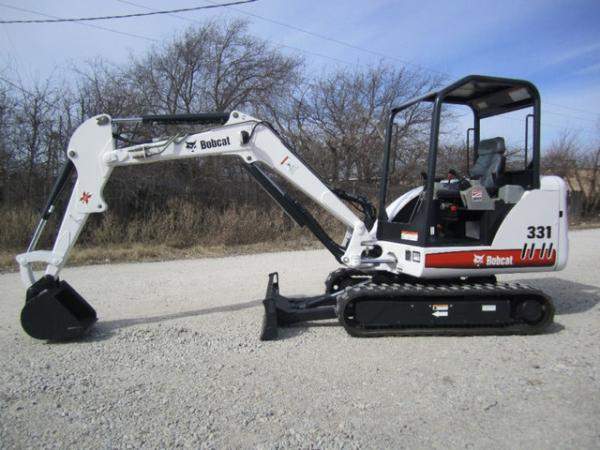 Аренда мини-экскаватора Bobcat 331
