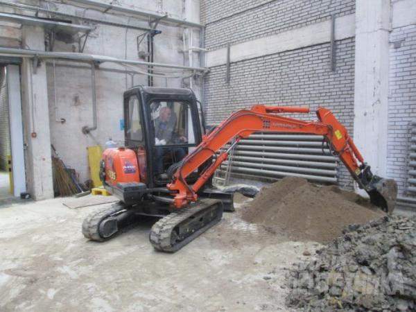 Аренда мини-экскаватора Hitachi ZX35U