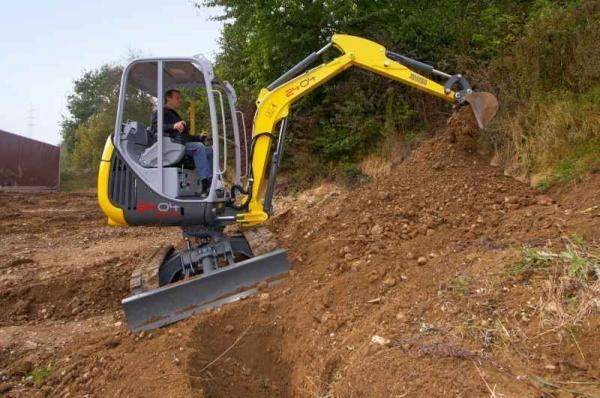 Аренда мини-экскаватора Wacker Neuson 2404