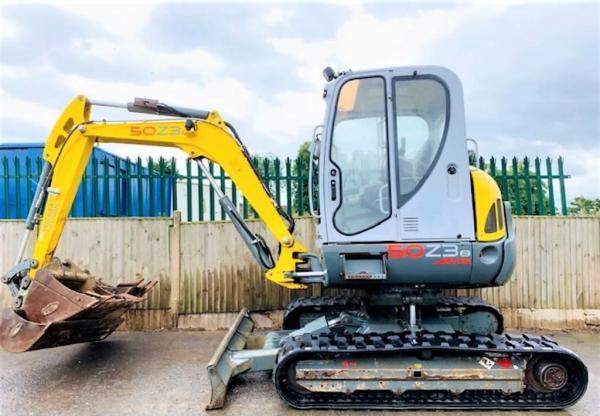 Аренда мини-экскаватора Wacker Neuson 50Z3
