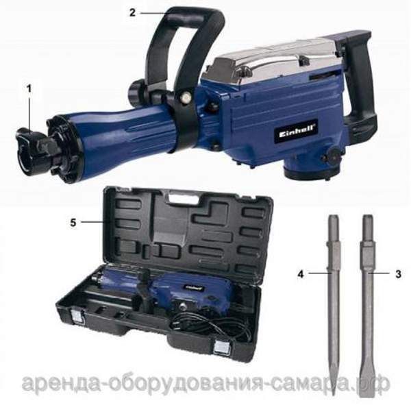 Аренда отбойного молотка (бетонолома) электрического, 220В, 43Дж