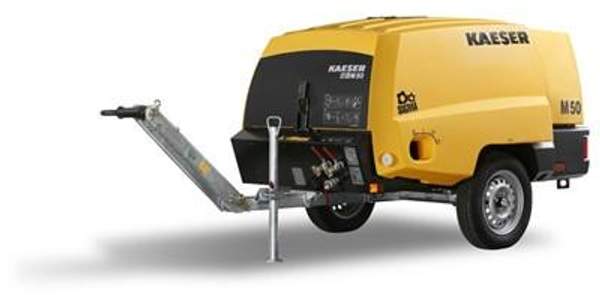Аренда передвижного дизельного компрессора KAESER M 50