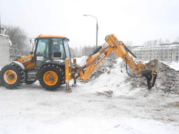 Аренда погрузчика JCB, доп. гидромолот. Екатеринбург и область