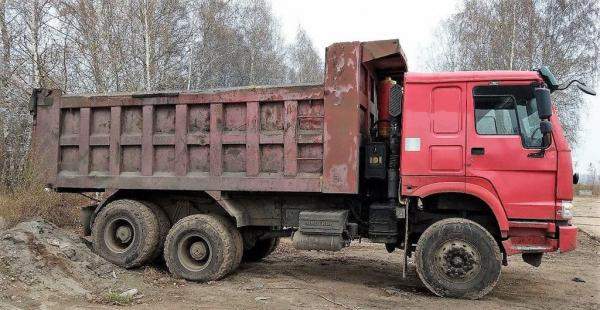 Аренда самосвала Хово 30т
