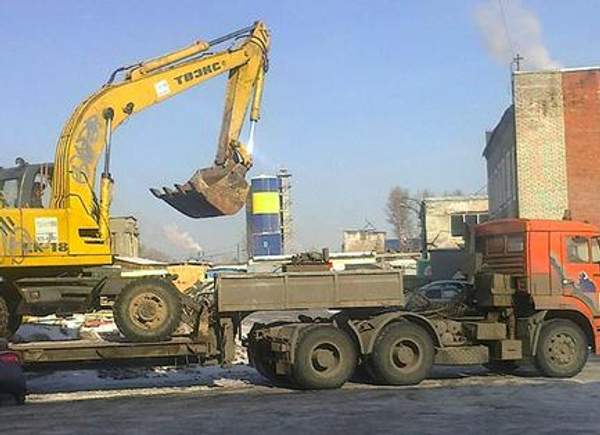 Аренда трала: КАМАЗ 6460 г/п 40т в Санкт-Петербурге