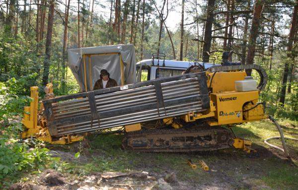 Аренда установки ГНБ. Выполняем проколы.