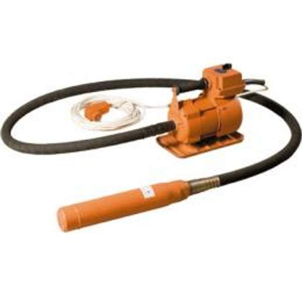 Аренда вибратора глубинного КРАСНЫЙ МАЯК ЭПК-1300 220В с гибким валом 3м и наконечником D-51мм