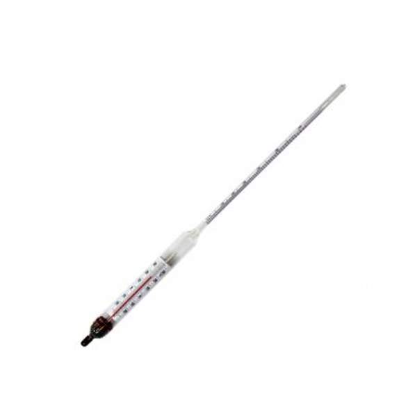 Ареометр АСП-Т для спирта c термометром 0-60 %