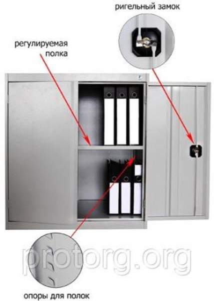 Архивные шкафы металлические ШХА/2-900 (40)