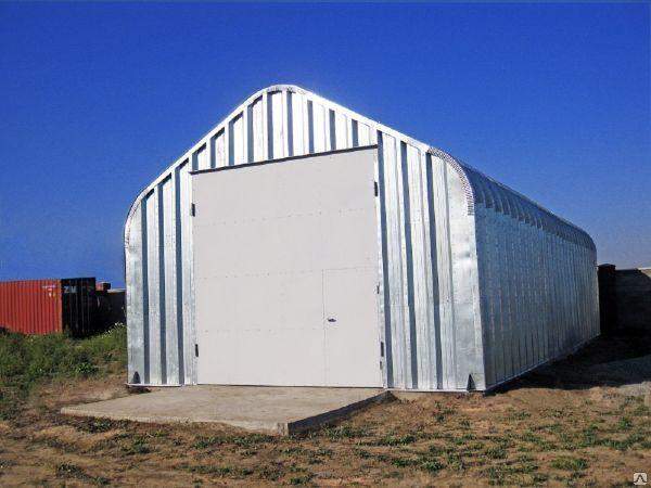 Арочный ангар под ключ