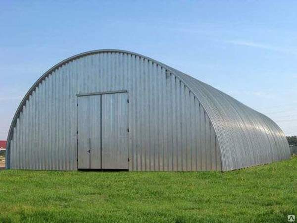 Арочный разборный ангар