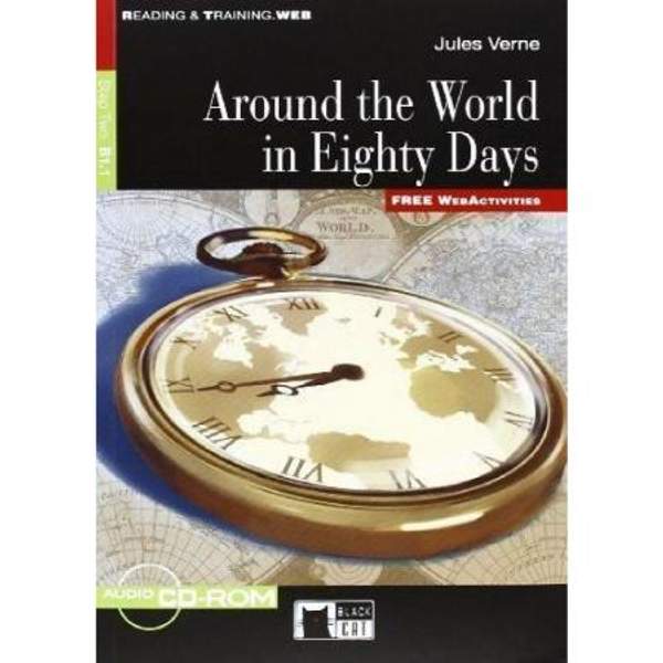 Around the World in 80 Days NEd Bk +D +Web (B1.1)