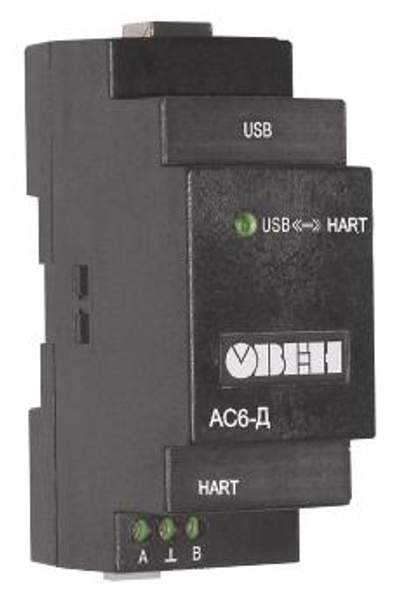 АС6-Д преобразователь интерфейсов (модем) HART-USB