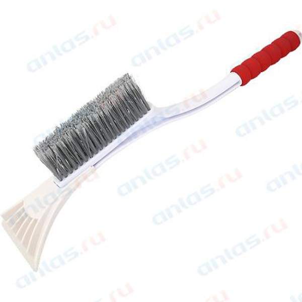 AUTOSTANDART Щетка для снега со скребком 54 см расщепл. мягкая ручка Autostandart 109011