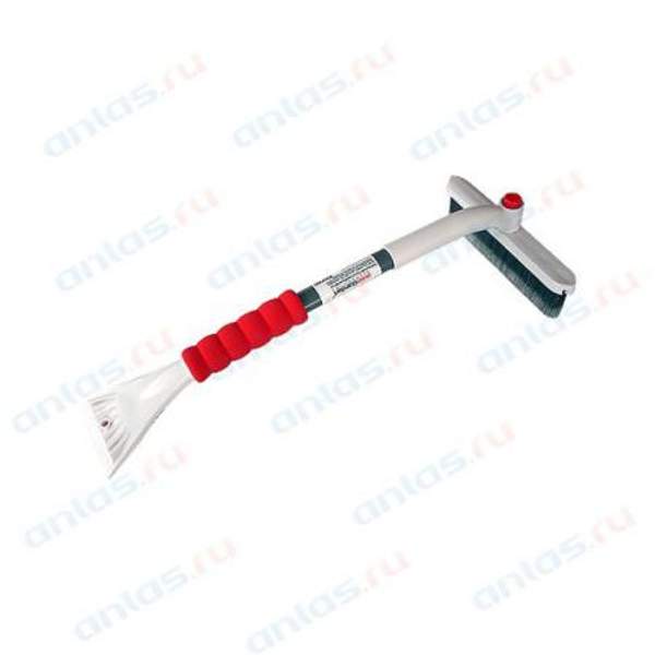 AUTOSTANDART Щетка для снега со скребком 60 см расщепл. обрезиненная ручка Autostandart 109001