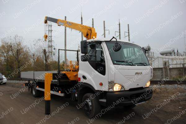 Аvia 120 с КМУ Soosan 513