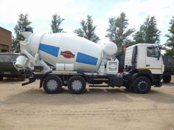 Автобетоносмеситель 69365 на шасси МАЗ 6312C5-575-012 в Челябинске