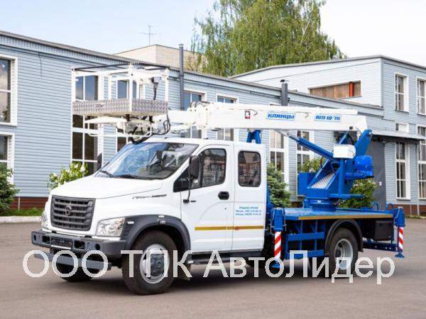 Автогидроподъемник АГП-18-7К на шасси ГАЗ-C42R33 (4 х 2)