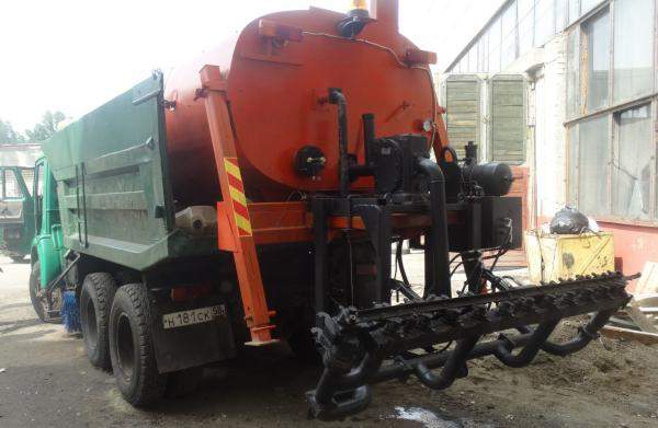 Автогудронатор АГ-6,0 куб. в Кузов самосвала