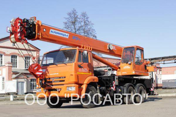 Автокран КамАЗ 65115