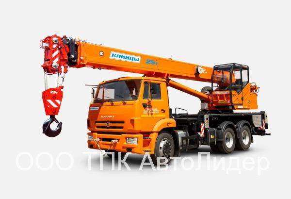 Автокран КС-55713-1К-1 "Клинцы" на шасси КамАЗ-65115 (6 х 4)