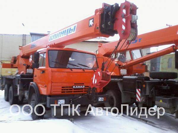 Автокран КС-55713-1К-2В "Клинцы" на шасси КамАЗ-65115 (6 х 4)