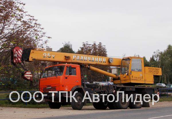 Автокран КС-55713-1В-4 "Галичанин"на шасси КамАЗ-65115 (6 х 4)