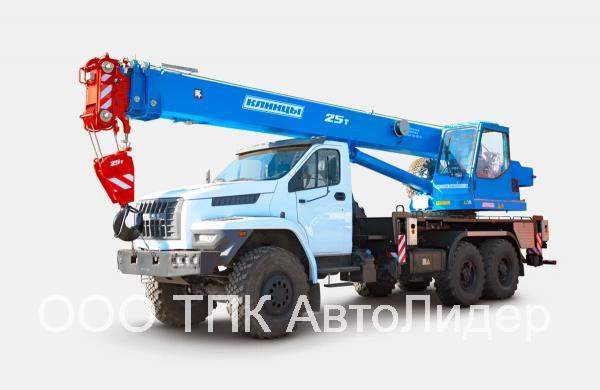 Автокран КС-55713-3К-1 "Клинцы" на шасси Урал-4320 NEXT (6 х 6)